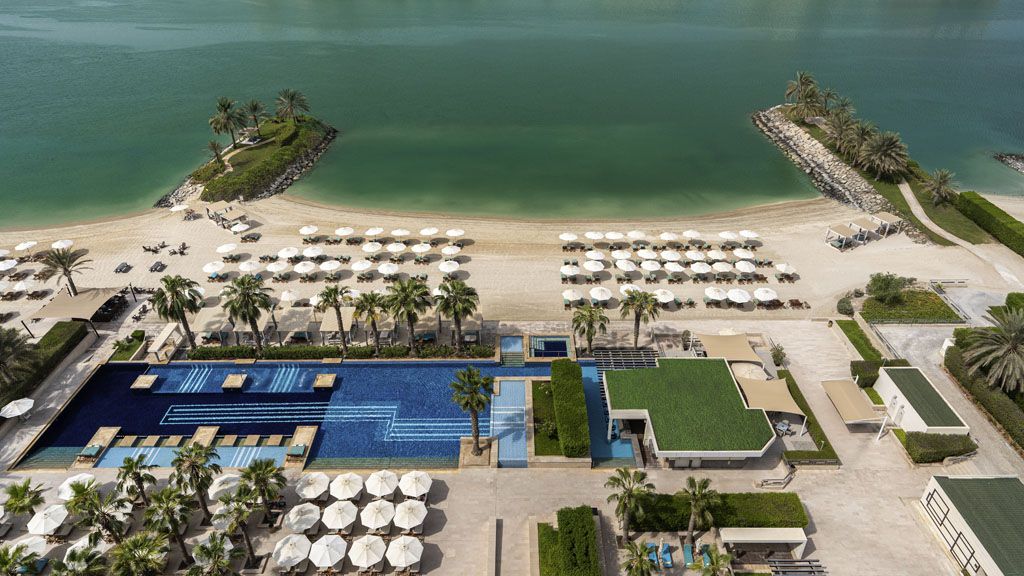 The Abu Dhabi EDITION — Marriott design hotel on Al Bateen with 198 rooms, three restaurants and contemporary architecture
