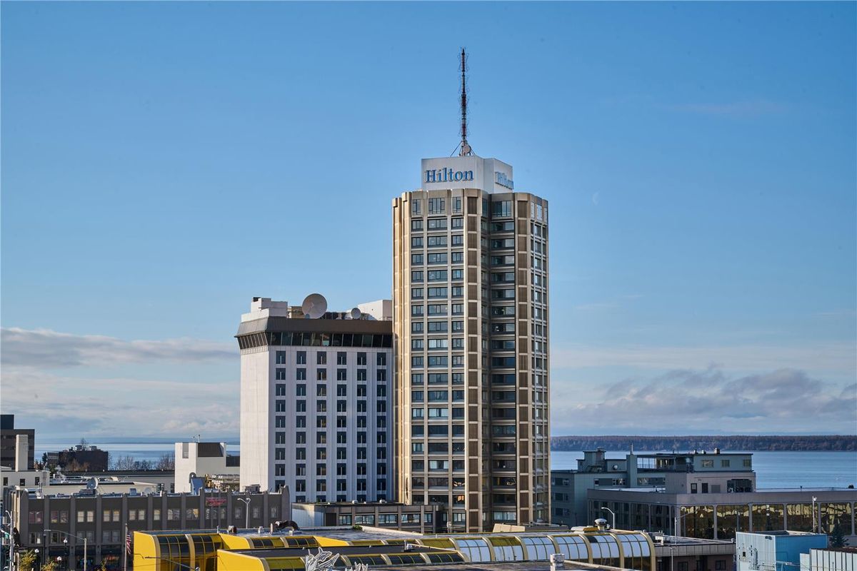 Sheraton Anchorage Hotel — downtown hotel with Top of the World restaurant