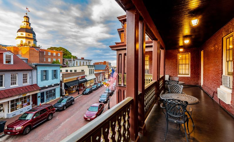 Graduate Annapolis — formerly Loews Annapolis, design-led hotel near West Street and the Maryland State House