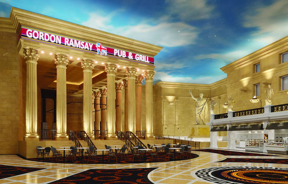 Harrah's Resort Atlantic City — Marina District tower with The Pool indoor beach club