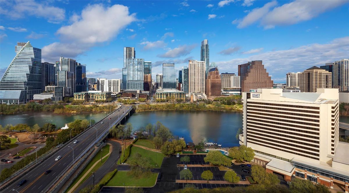Hyatt Regency Austin — Lady Bird Lake convention hotel with bridge views