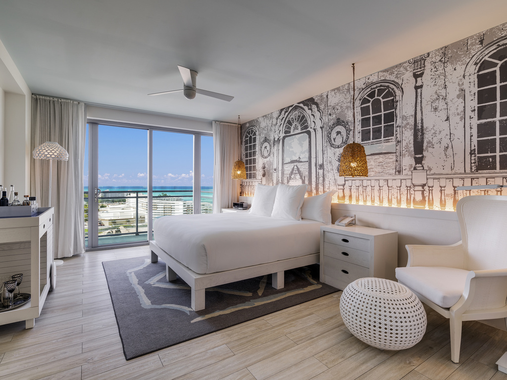 SLS at Baha Mar Bahamas — 299-key SBE Hotels-brand adults-focused property inside Baha Mar Cable Beach resort cluster