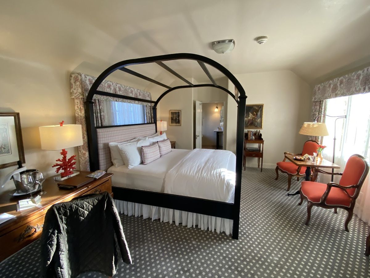 L'Auberge Carmel — 20-key 1929 European-village hotel one block off Ocean Avenue