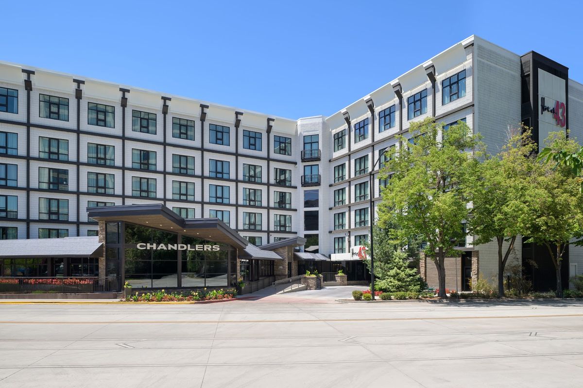 The Modern Hotel and Bar Boise — mid-century modern boutique hotel with celebrated bar program