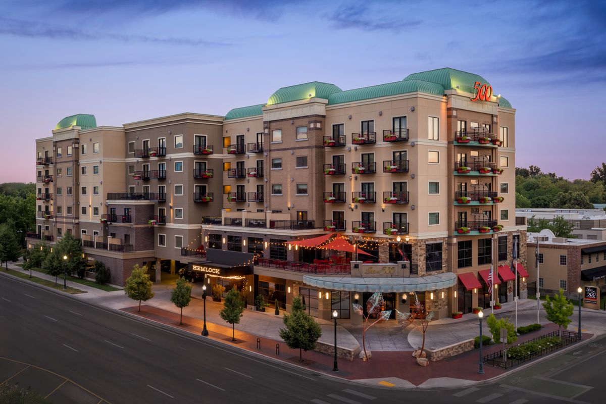 Hotel 43 Boise — boutique downtown hotel named for Idaho the 43rd state