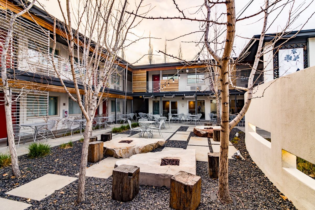Riverside Hotel Boise Garden City — 1962 boutique hotel on Boise River Greenbelt