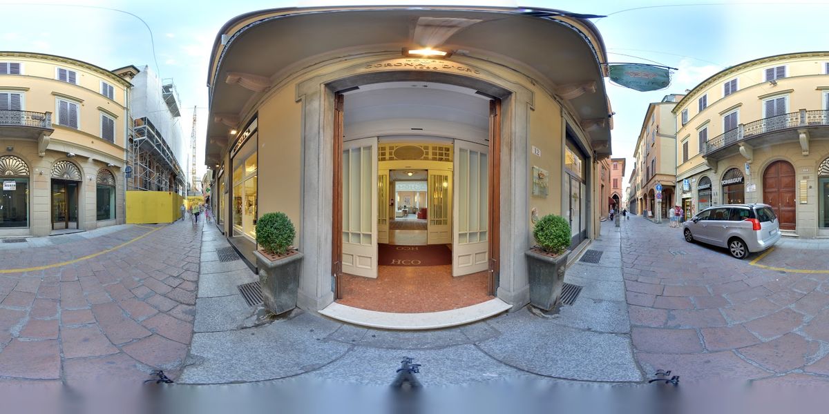I Portici Hotel Restaurant Bologna — 80 room luxury hotel with one Michelin star I Portici Restaurant
