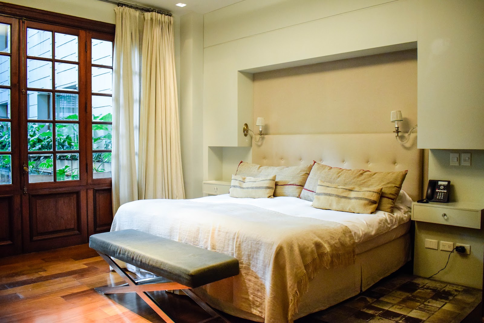 Hub Porteño Buenos Aires Recoleta — 11-suite restored family mansion at Rodríguez Peña 1967, Buenos Aires's smallest top-tier luxury hotel