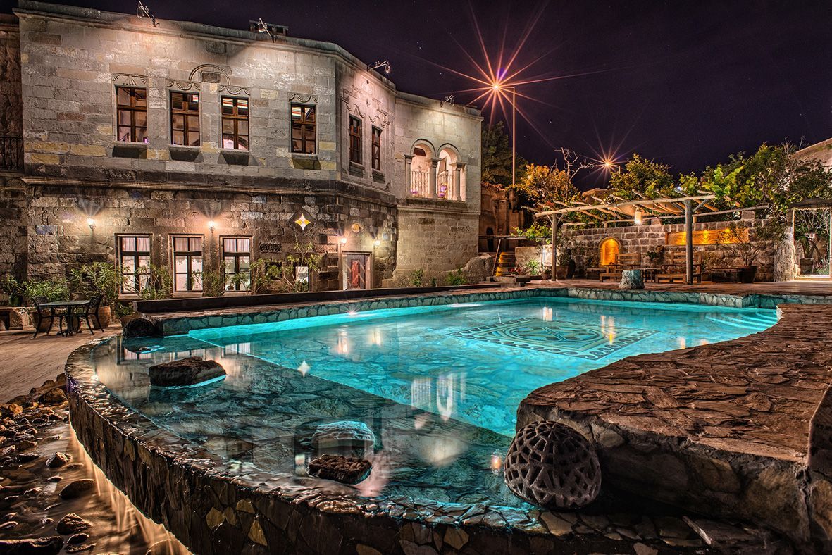 Sacred House Cappadocia — boutique 12 suite cave hotel in restored 250 year old Greek mansion in Ürgüp