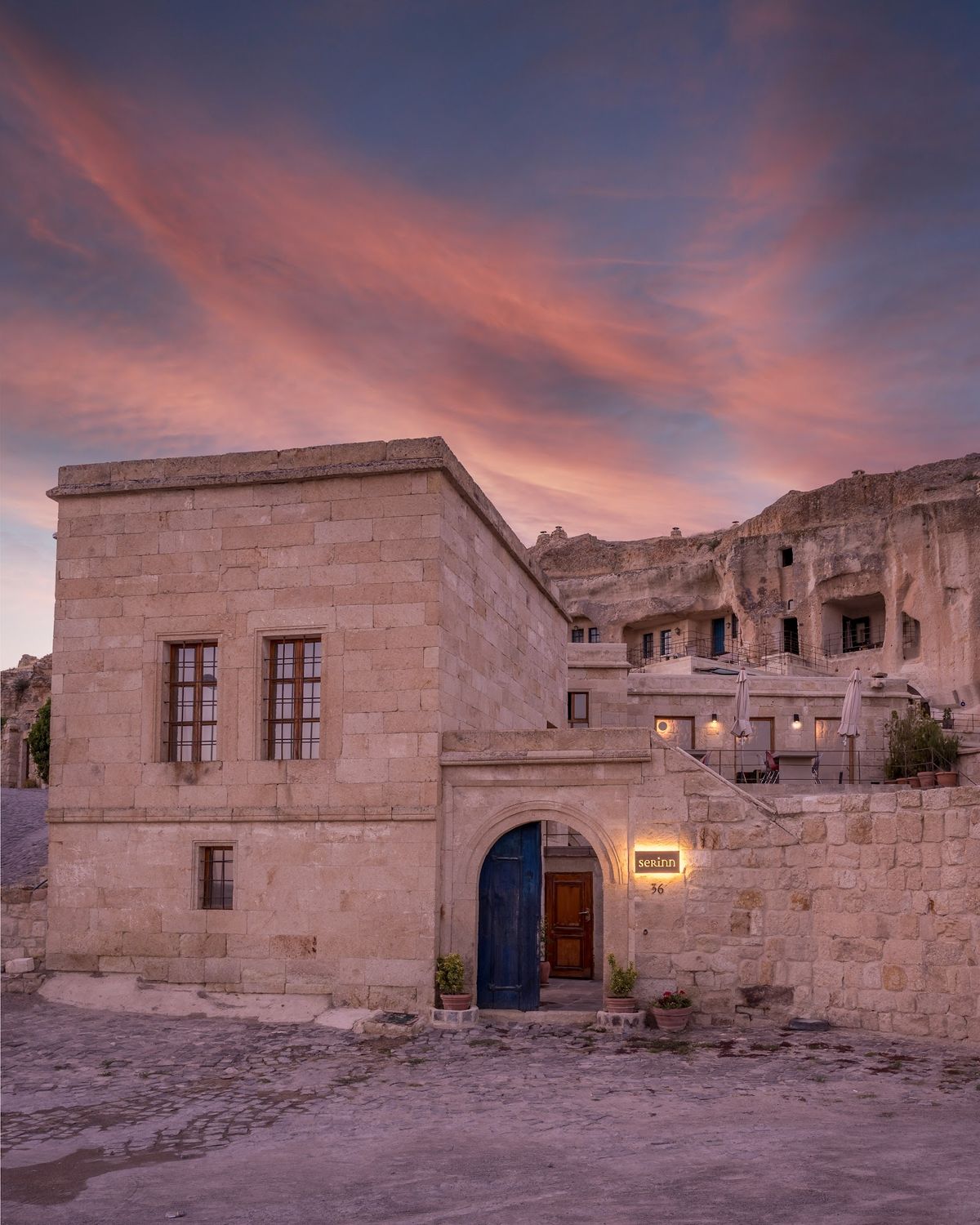 Serinn House — 6-room minimalist boutique cave hotel above Ürgüp village