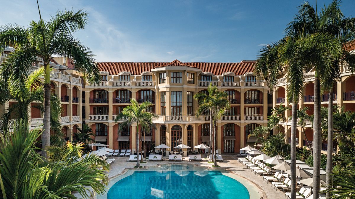 Hotel Charleston Santa Teresa Cartagena — historic luxury hotel in restored 16th century convent with 91 rooms in Walled City