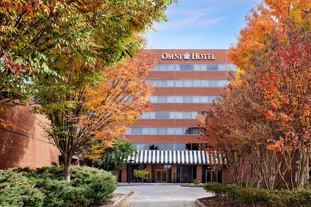 Graduate Charlottesville — collegiate-themed hotel near the University of Virginia campus on West Main Street