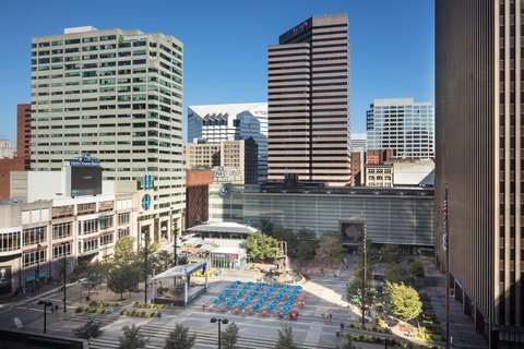 Hyatt Regency Cincinnati — convention hotel connected to Duke Energy Convention Center skywalk system