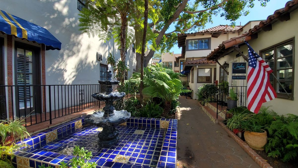 Crown City Inn and Bistro — Mediterranean-inspired boutique hotel on Orange Avenue, Coronado Village