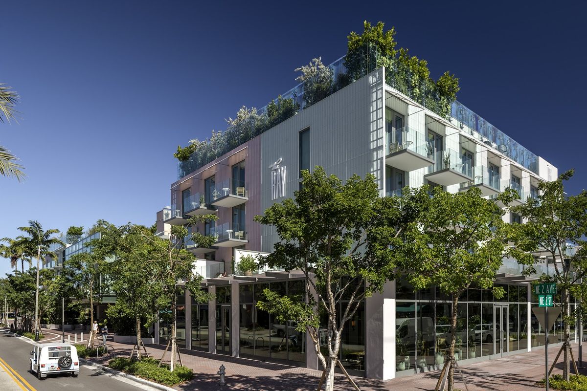 Crane's Beach House Boutique Hotel & Luxury Villas Delray Beach — tropical garden setting one block from the ocean
