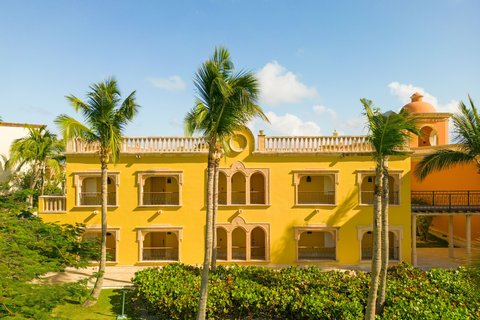 Sanctuary Cap Cana — recreated Spanish-castle compound and Playa Juanillo beach, Dominican Republic