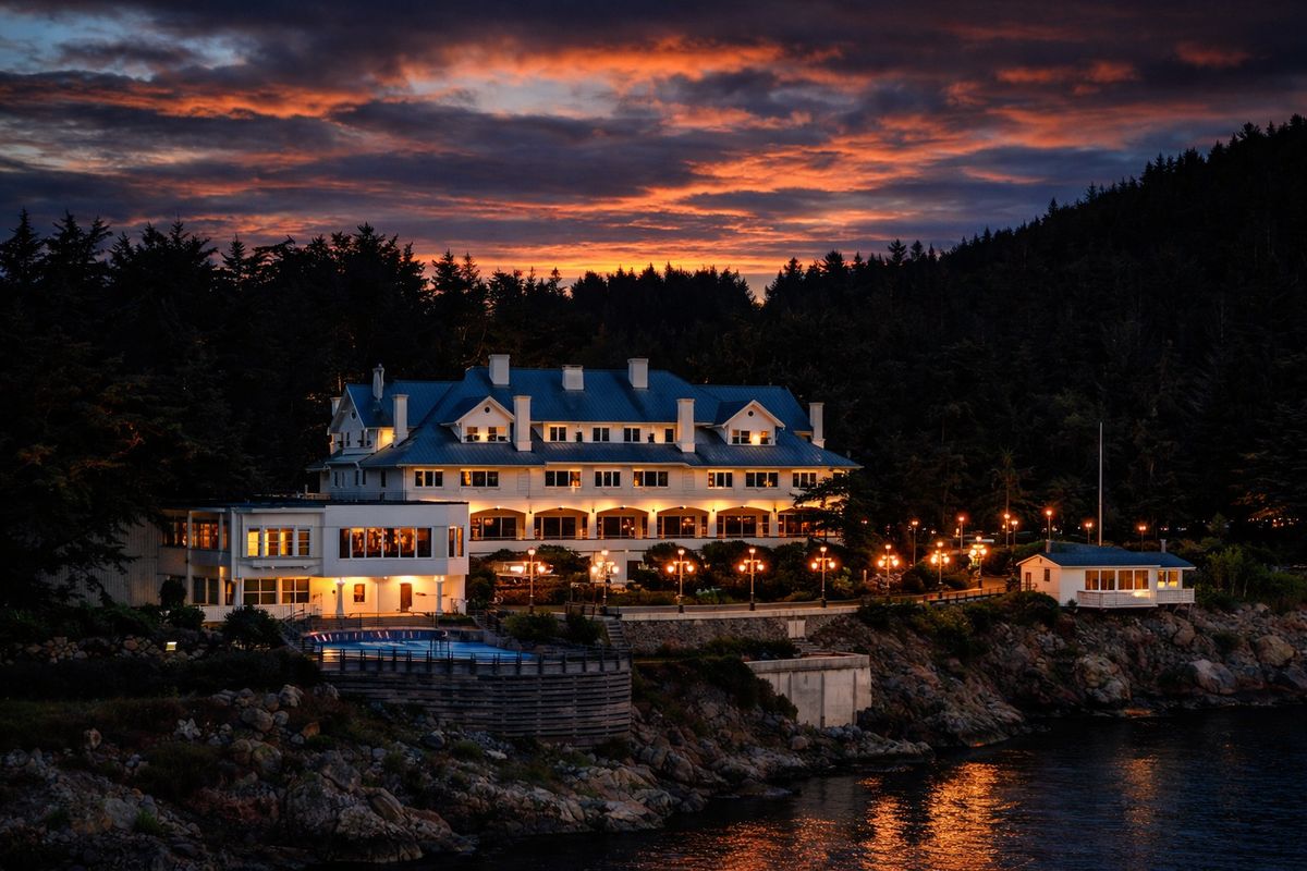 Lakedale Resort — luxury cabins and glamping tents on a freshwater lake on San Juan Island