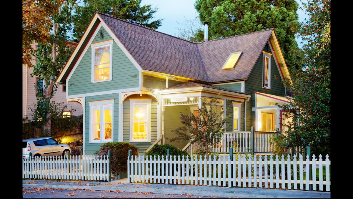 The Orcas Hotel — historic 1900 inn at the Orcas Island ferry landing, San Juan Islands