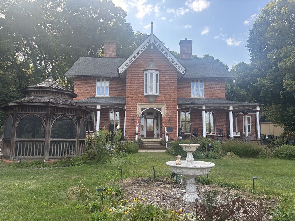 Allegheny Inn Galena — restored Victorian B&B with garden in the historic district