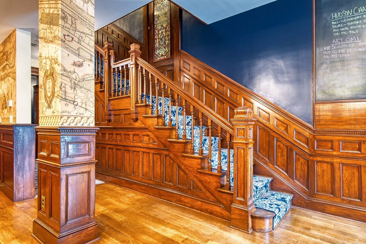 The Inn at Hudson — restored 1906 mansion bed and breakfast on Allen Street, Hudson, NY