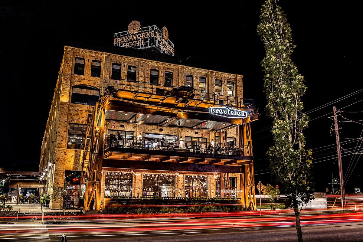 Le Méridien Indianapolis — historic Beaux-Arts hotel on Meridian Street near Monument Circle