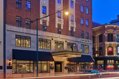 The Westin Indianapolis — convention hotel connected by skywalk to the Indiana Convention Center