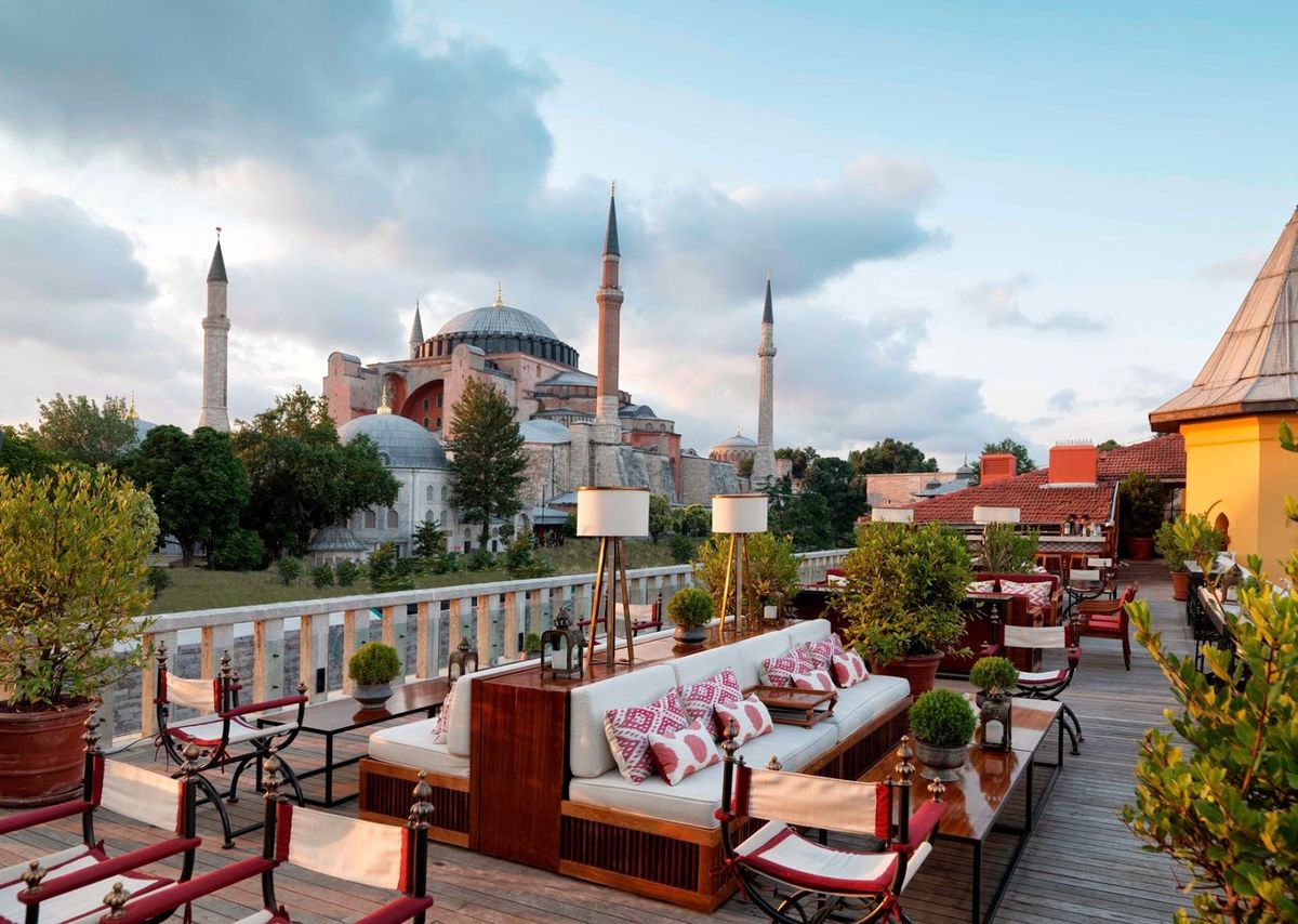 Four Seasons Hotel Istanbul at Sultanahmet — 1918 former Ottoman prison between