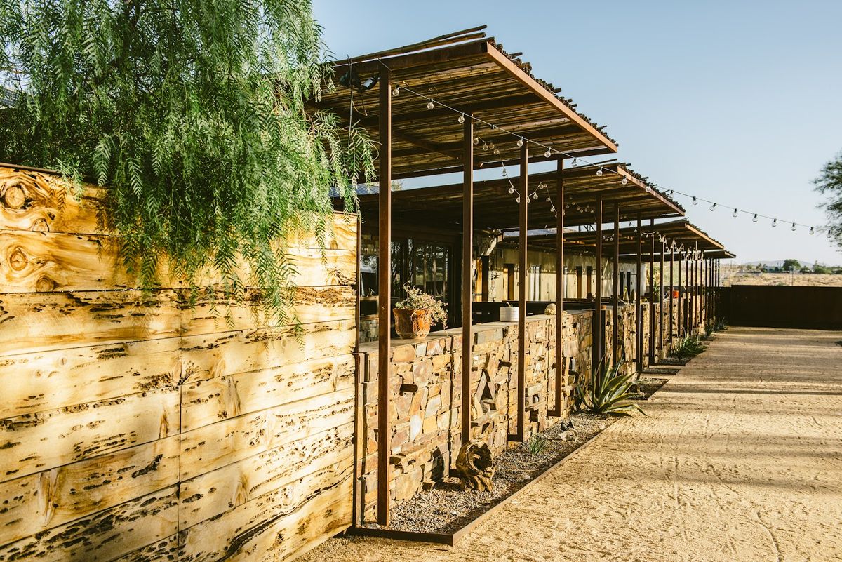 Field Station Joshua Tree — modern boutique adventure lodge with pool and desert design interior