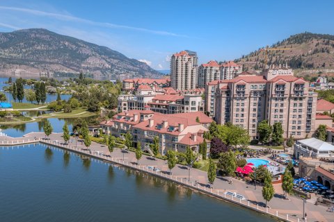 The Cove Lakeside Resort — all-suite waterfront resort in West Kelowna near Mission Hill and Quails' Gate wineries