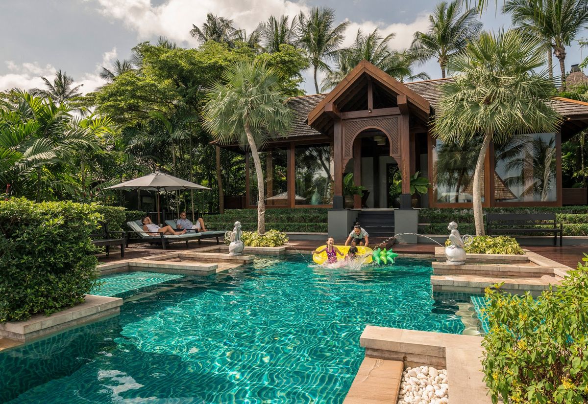 W Koh Samui — design hotel with 74 villas on Maenam Beach with private pools