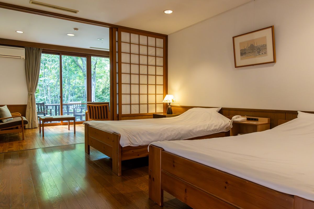 Yufuin Tamanoyu — interior