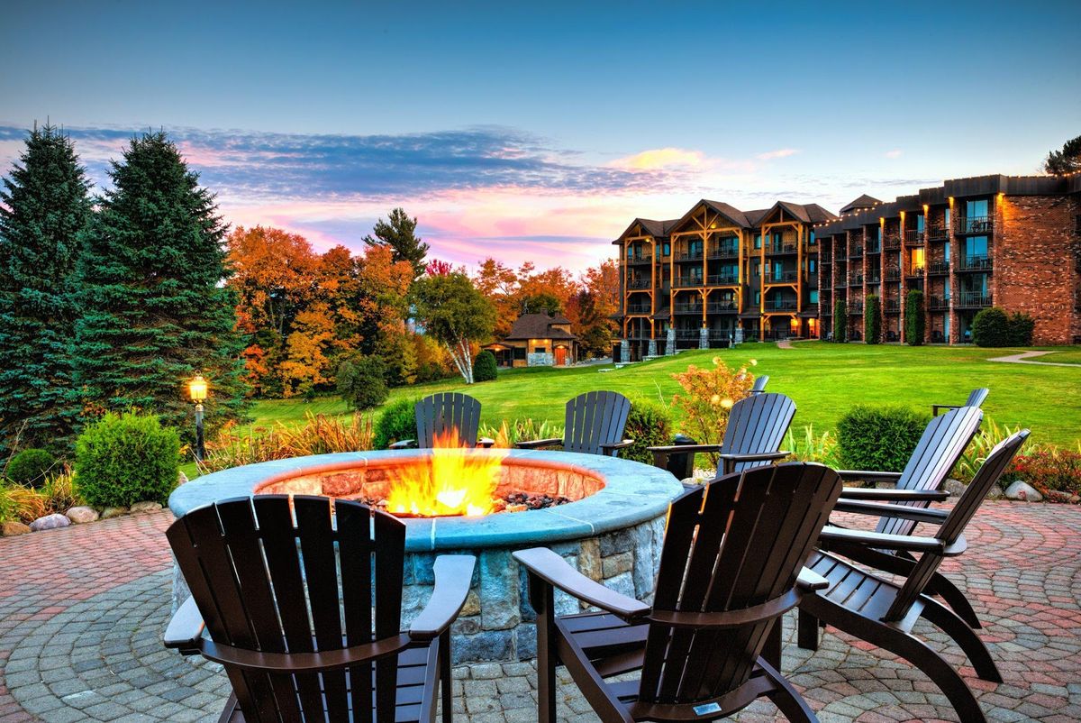Golden Arrow Lakeside Resort — eco-friendly lakefront hotel on Mirror Lake in Lake Placid Village