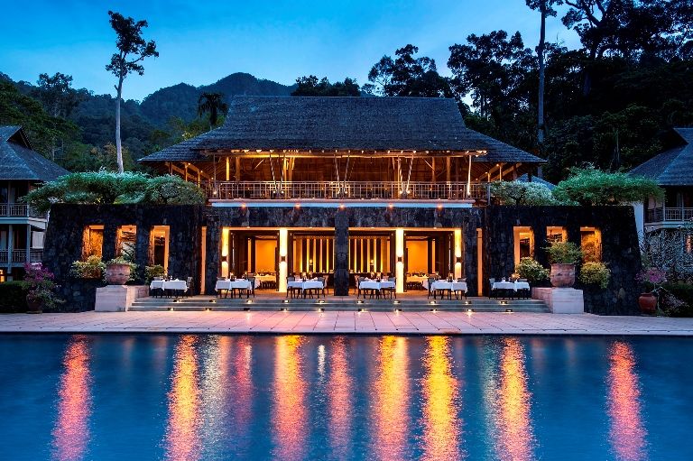The Andaman Langkawi — 178 rooms beach resort with coral nursery and rainforest setting Datai Bay