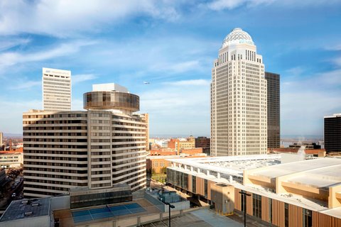 Hyatt Regency Louisville — downtown convention hotel connected by skywalk to KFC Yum! Center