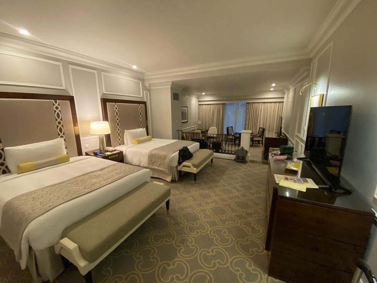 The Venetian Macao Cotai — 3,000-suite Venetian-themed flagship, Asia's largest single hotel with structural gondolier programming