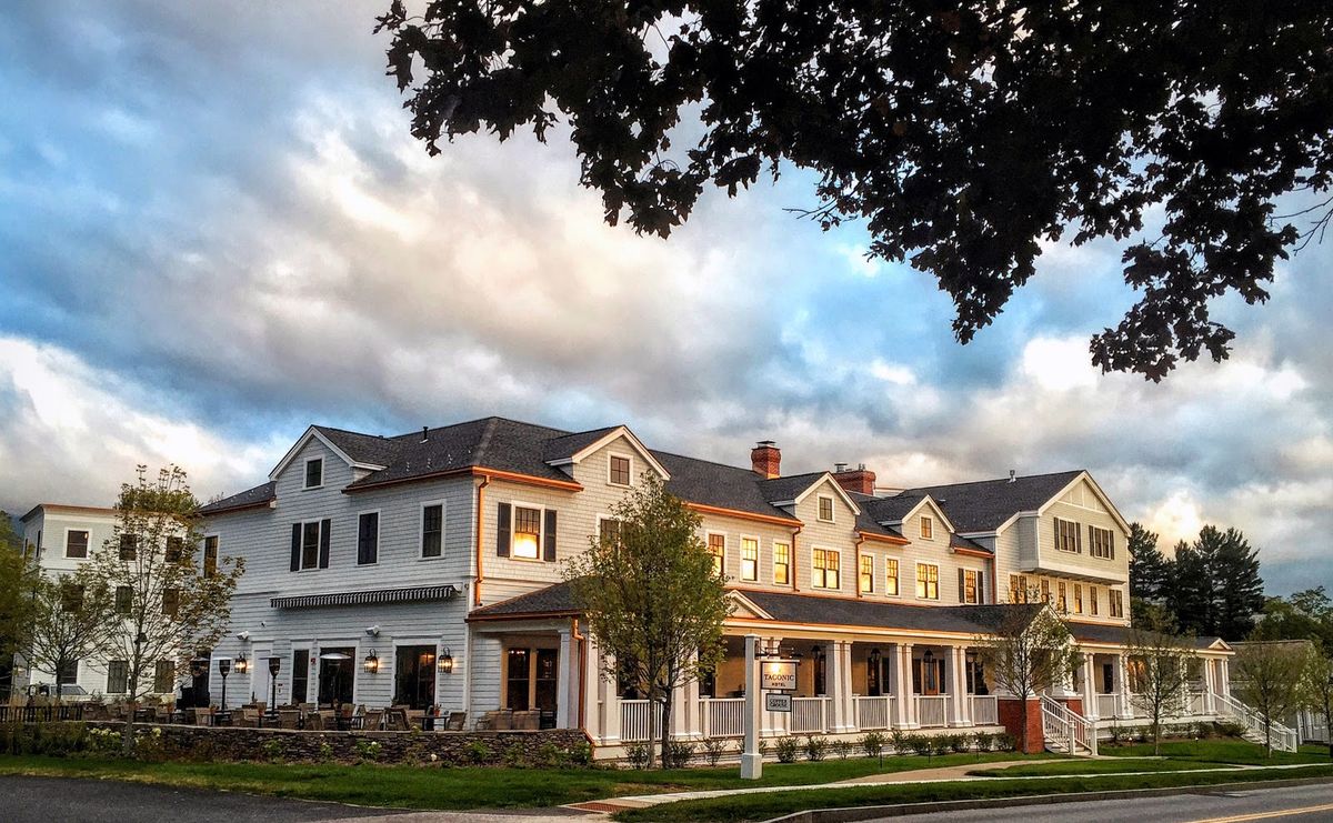 Reluctant Panther Inn — Relais & Châteaux purple-painted historic inn in Manchester Village, Vermont