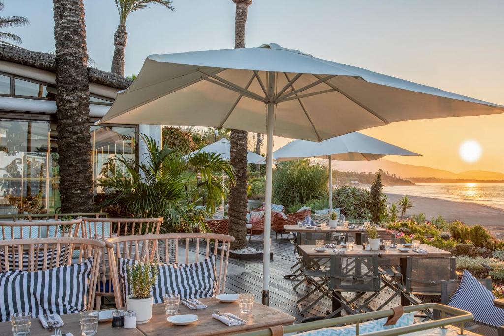 Amare Marbella Beach Hotel — adults only luxury beach hotel with 197 rooms in central Marbella with rooftop pool