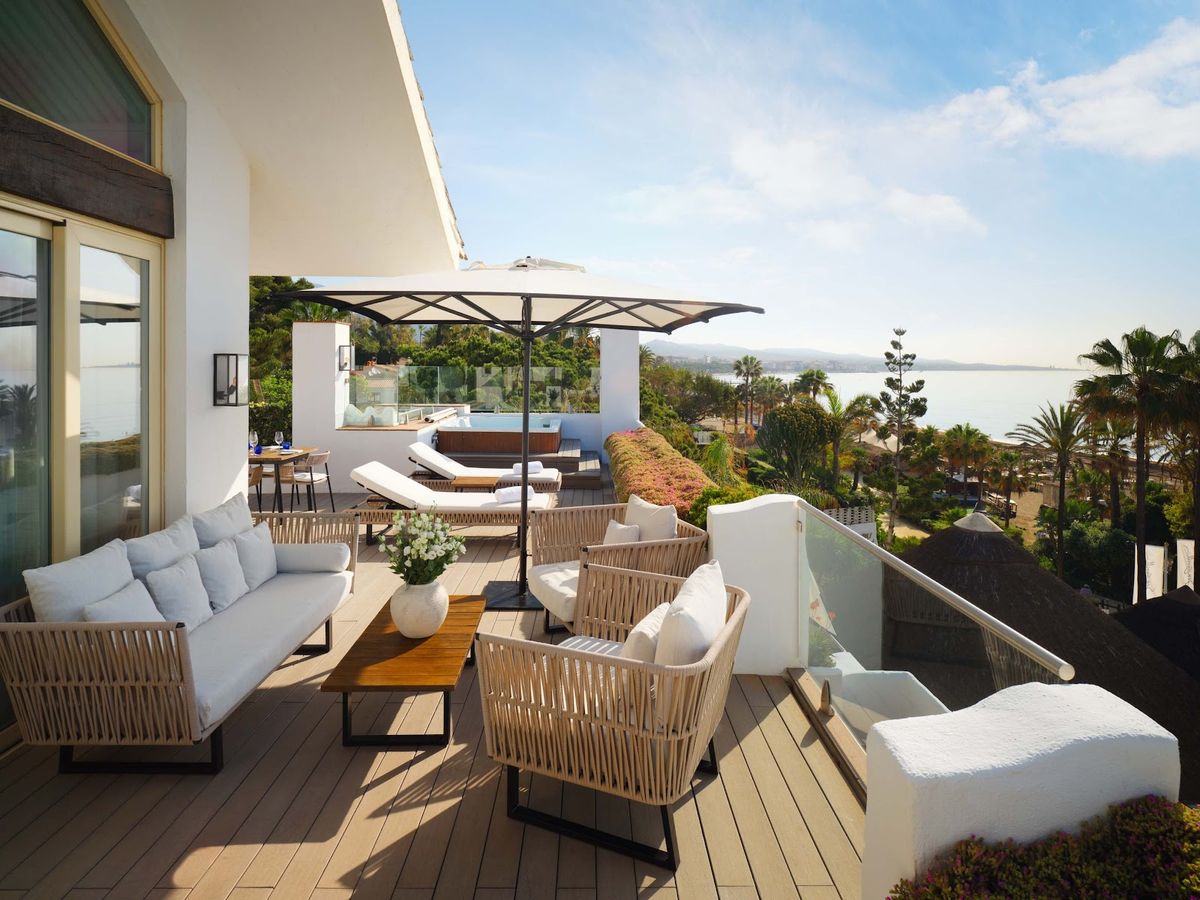 Finca Cortesin Casares — luxury 67 room hotel and golf resort with Solheim Cup golf course Andalusian architecture