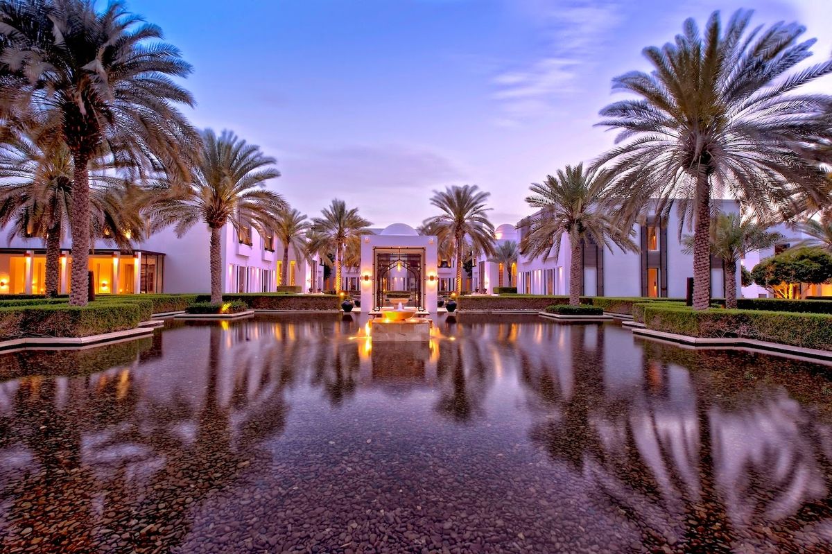 Anantara Al Jabal Al Akhdar Resort — luxury mountain resort with 115 rooms at 2,000m altitude in Hajar Mountains