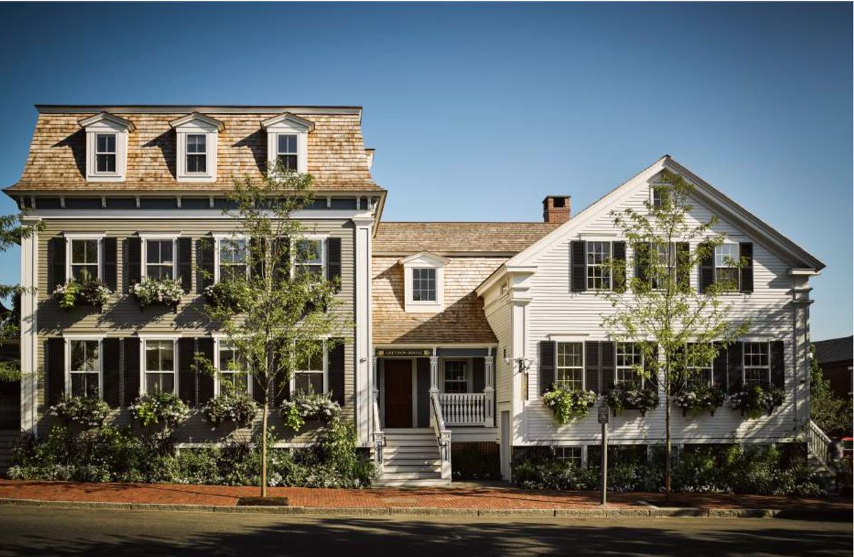 Faraway Nantucket — boutique hotel near the wharf, designed in a contemporary New England aesthetic