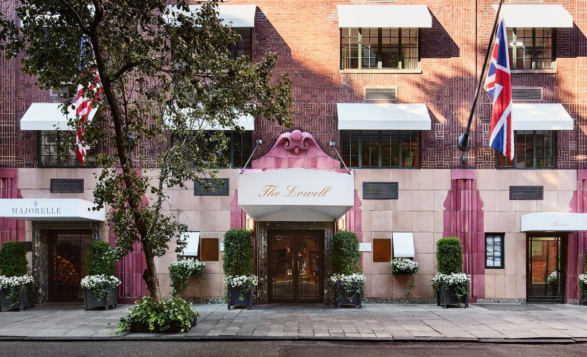 The Lowell Hotel New York — boutique Upper East Side hotel with wood-burning fireplace
