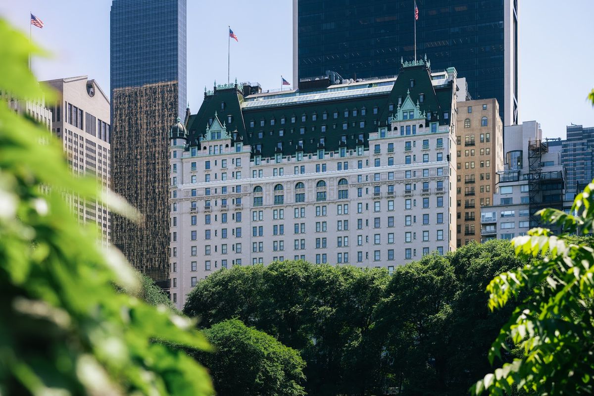 The Plaza Hotel New York — iconic landmark Fifth Avenue Central Park South
