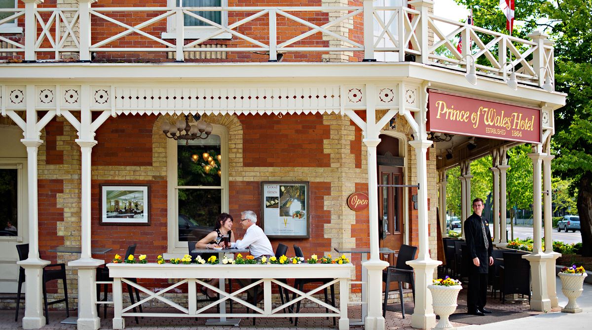 124 on Queen Hotel & Spa Niagara-on-the-Lake — boutique hotel with rooftop terrace on Queen Street