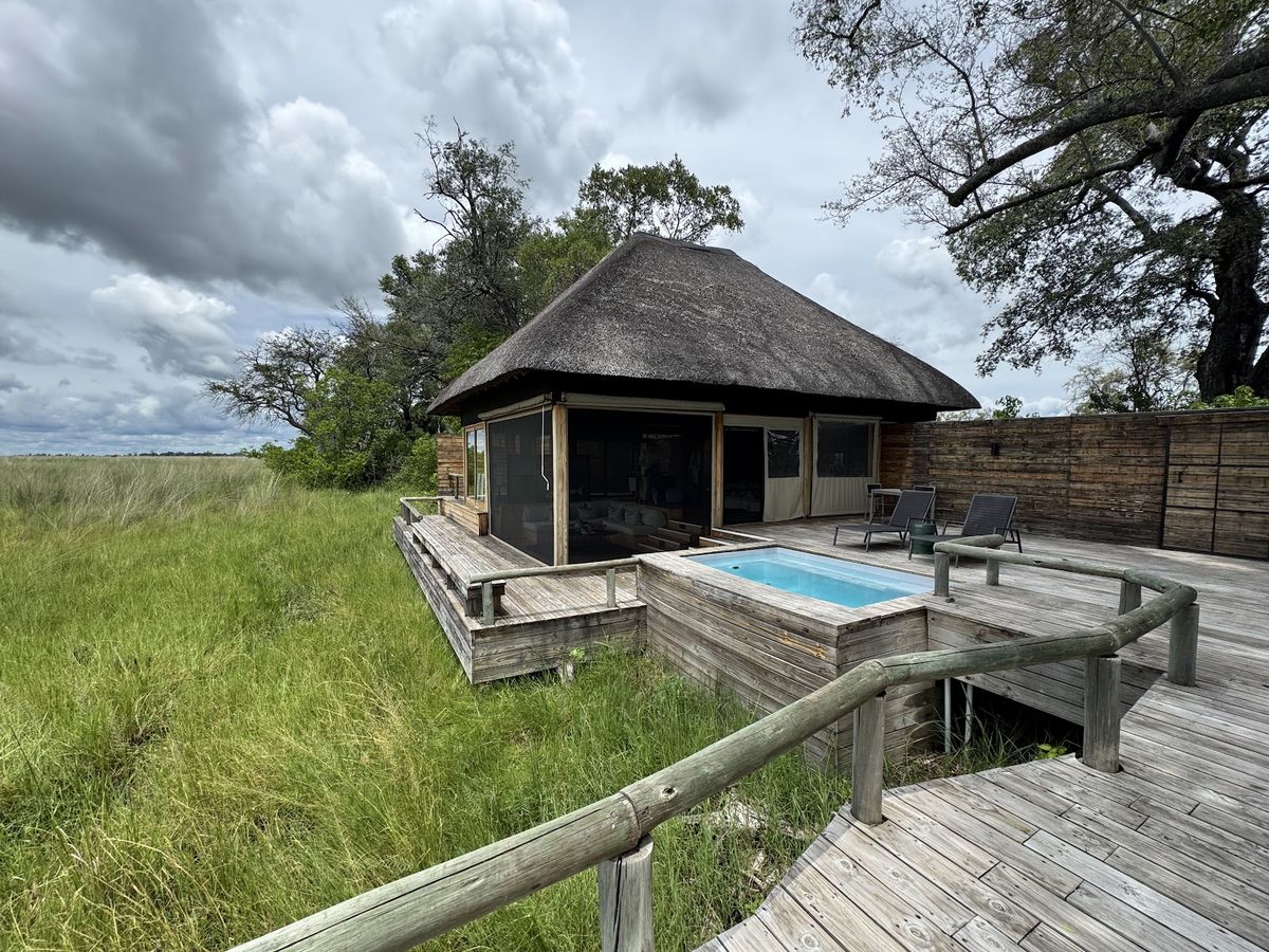 Jao Camp Okavango Delta Botswana — 5 luxury suites with private plunge pools by Silvio Rech architect