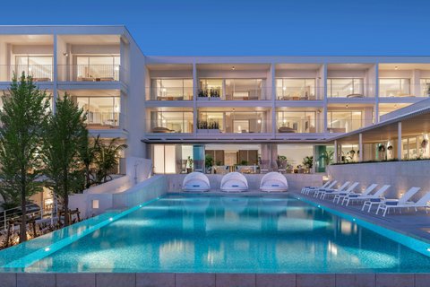Rosewood Miyakojima — opened 2025 luxury resort with 55 rooms on Miyako Island in Okinawa archipelago