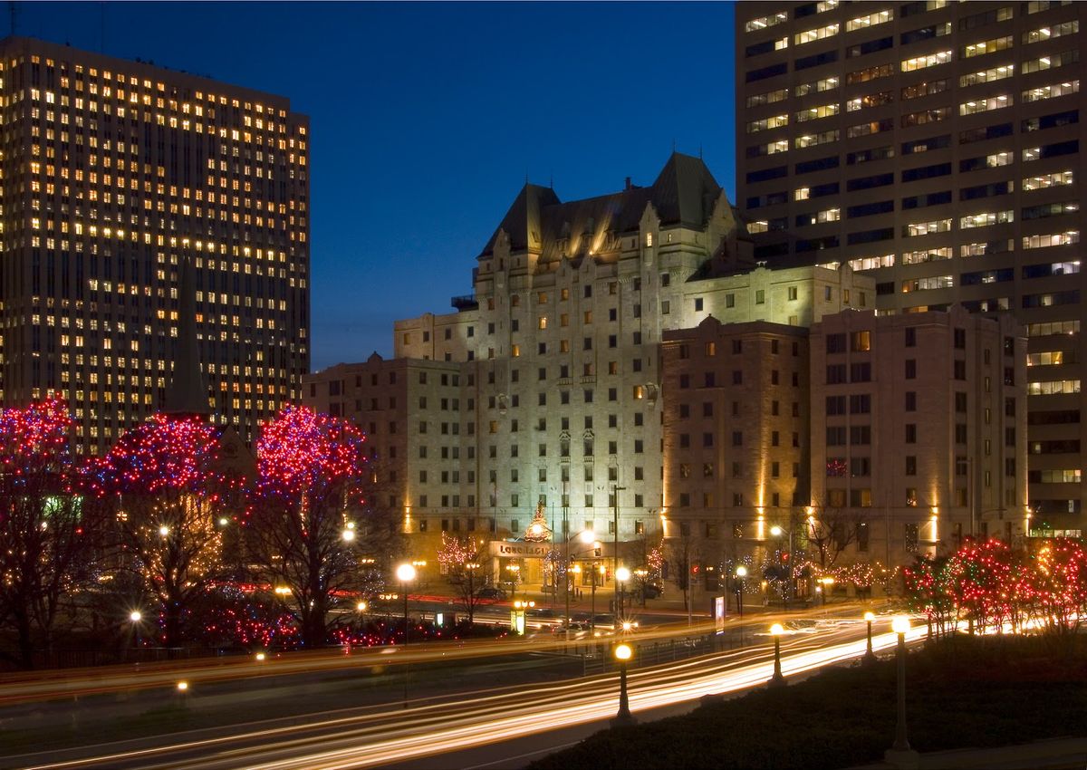 The Westin Ottawa — downtown hotel connected to Shaw Centre convention venue and Rideau Centre, overlooking Rideau Canal
