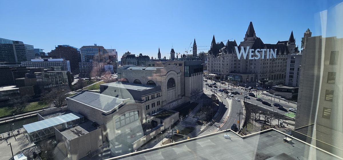 Ottawa Marriott Hotel — 29-storey downtown tower on Kent Street near Parliament Hill and Sparks Street