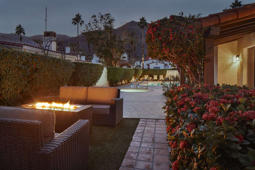 Parker Palm Springs — Jonathan Adler designed mid-century resort with orange front door and lemonade stand