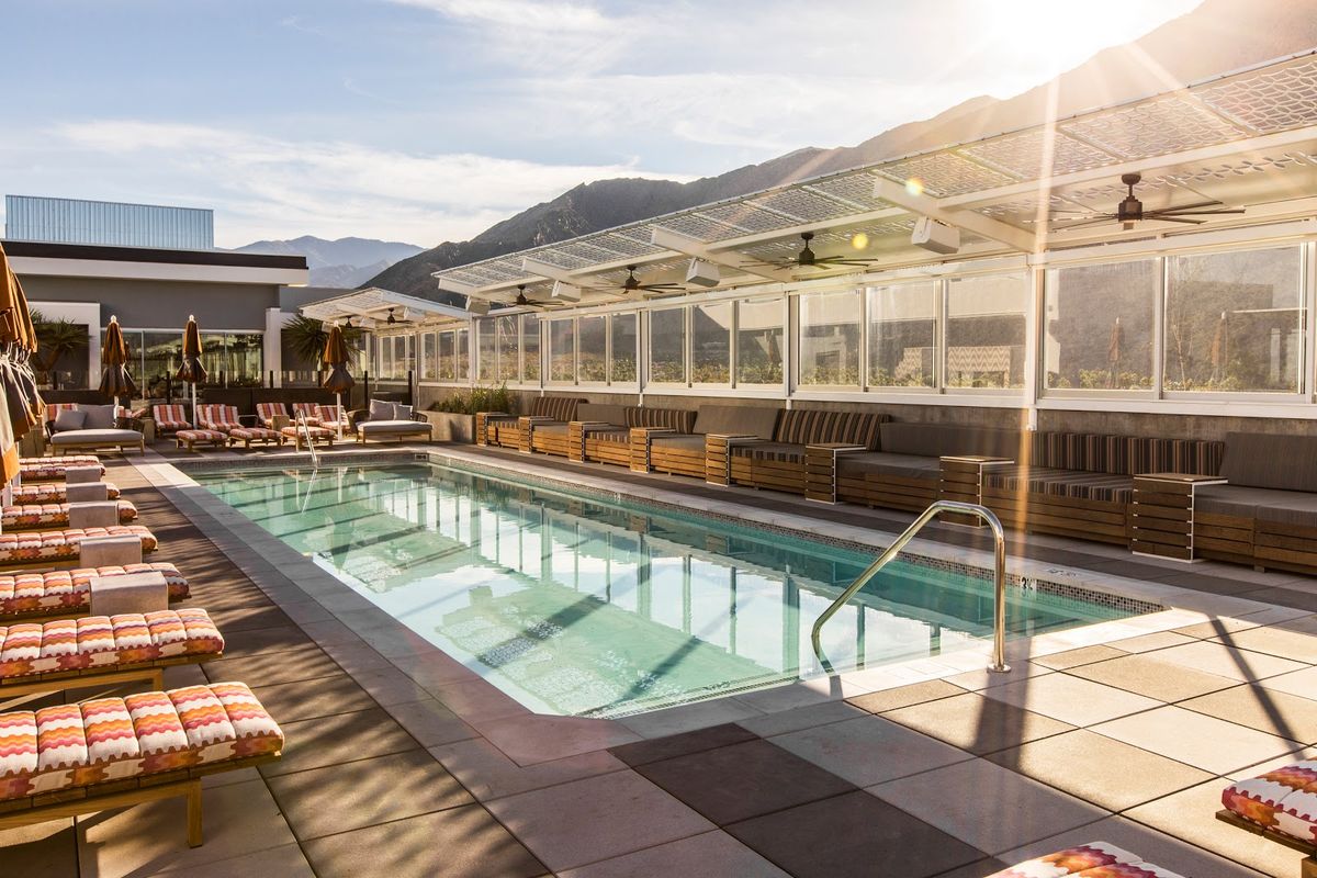 Korakia Pensione — Mediterranean Moroccan-style boutique inn in Palm Springs Movie Colony with adobe walls