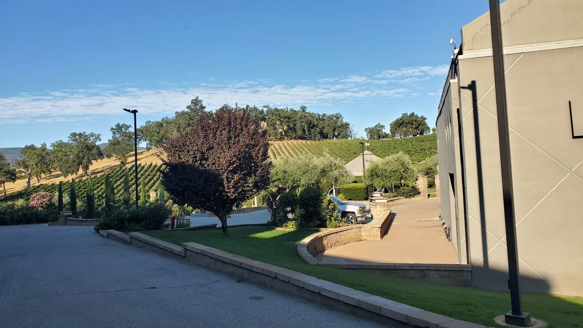 The Piccolo — boutique hotel with rooftop terrace overlooking Downtown Paso Robles City Park Square